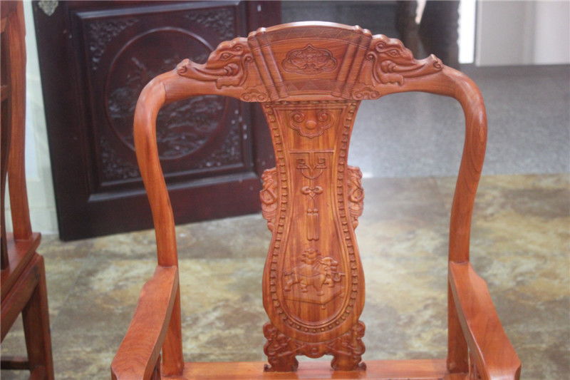 象头餐椅厂家直销红木家具图片 仿古家具款式图 红木家具市场